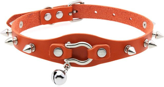 YIRAN Choker Halskette, Leder, Schwarz, Damen - Bild 1