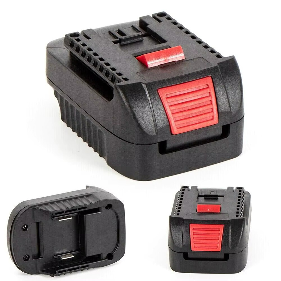 XMSJ Batterie Adapter Konverter für Makita 20V Max Li-Ion zu Bosch 18V Lithium Akku Elektrowerkzeug in Schwarz mt20bsl - Bild 4