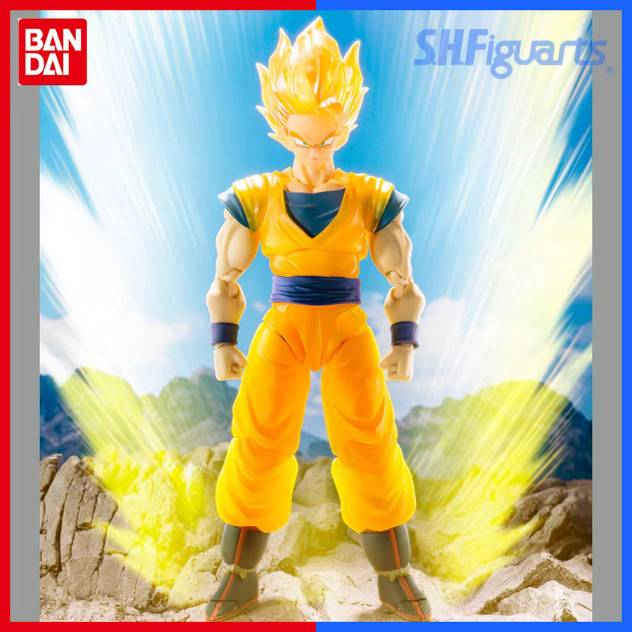 Bandai Dragon Ball Z S.H.Figuarts Super Saiyan Goku, Actionfigur - Bild 3