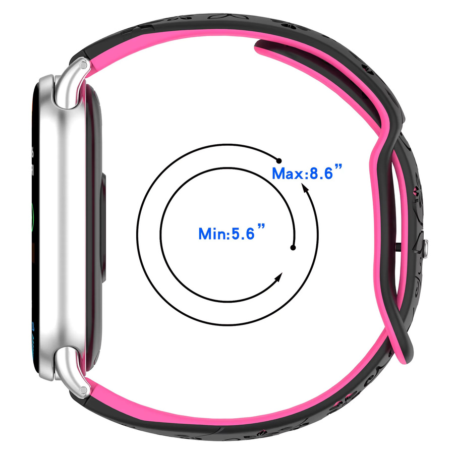 OAKCHARM Smartwatch-Armband Silikon, Xiaomi Band 9 8, Unisex - Bild 4