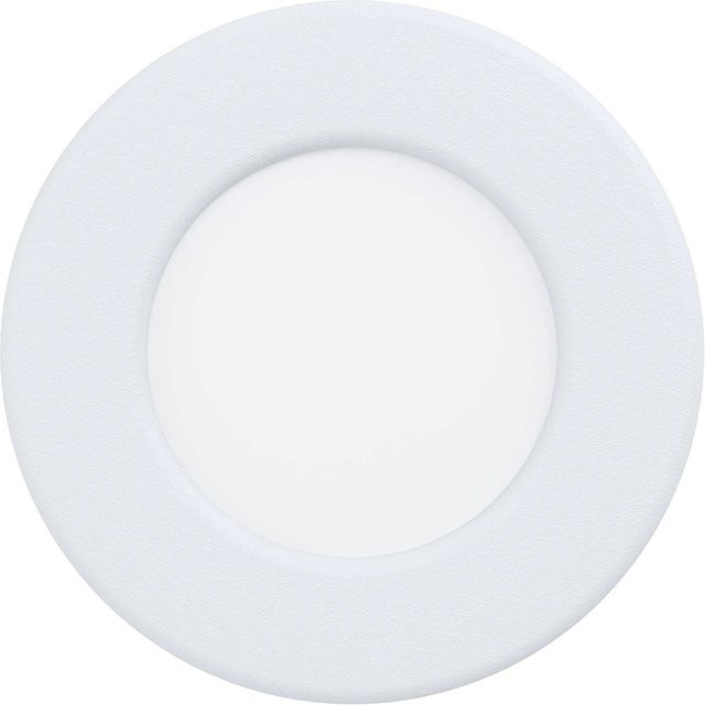 Eglo LED-Einbauspot Fueva 5 in Weiß mit 4.000K neutralweißem Licht, Durchmesser: 8,6 cm - Bild 1