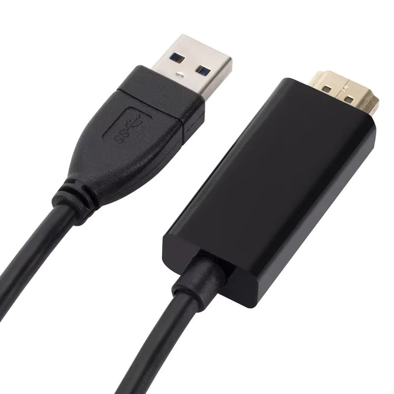 Kebidumei USB 3.0 auf HDMI Adapterkabel in Schwarz, 1080P Full HD, Länge: 1,8 m - Bild 6
