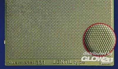 plusmodel Lentil Type Engraved Plate - Bild 1