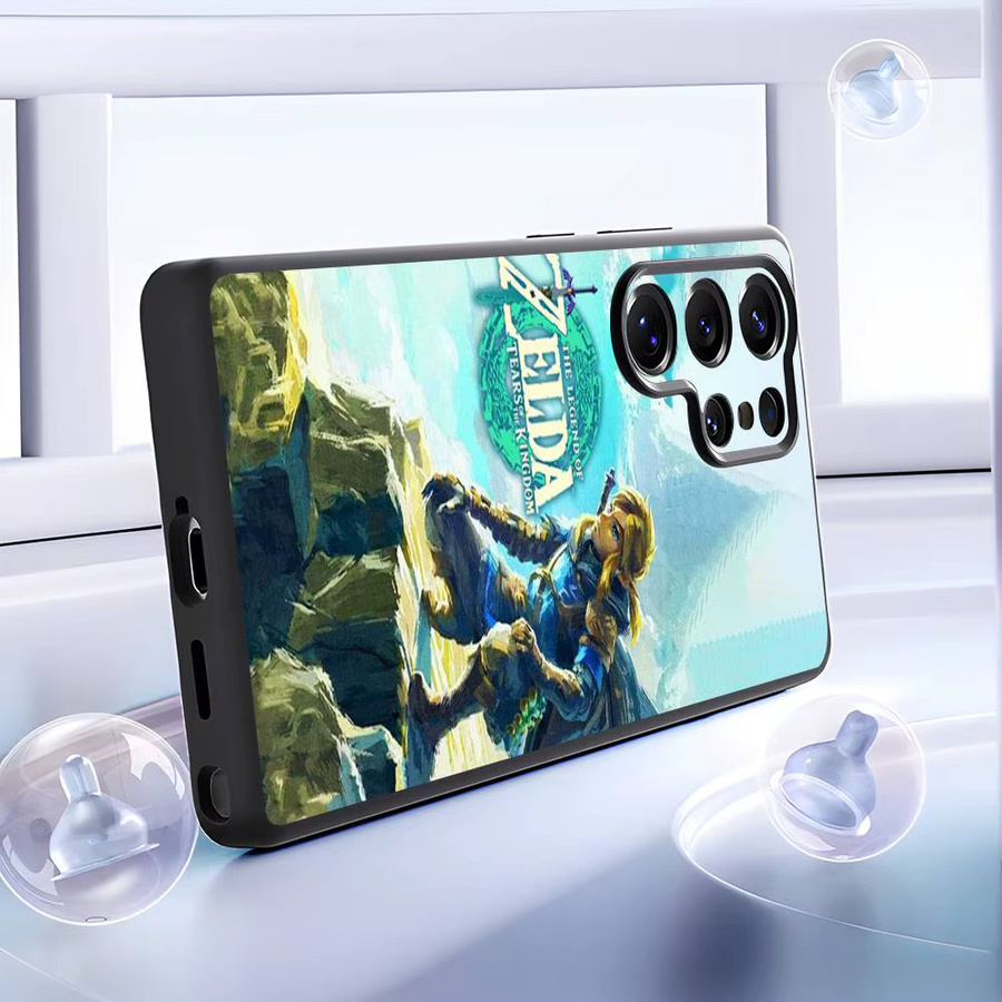 Retro Zelda Handyhülle für Samsung Galaxy S20 S21 S22 S23 S24 FE Plus Ultra in Multicolour aus weichem TPU - Bild 6