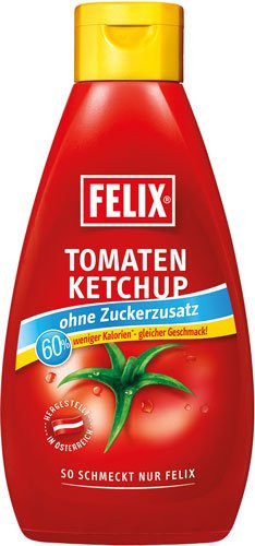 Felix Tomatenketchup Mild ohne Zuckerzusatz 960 g - Bild 1