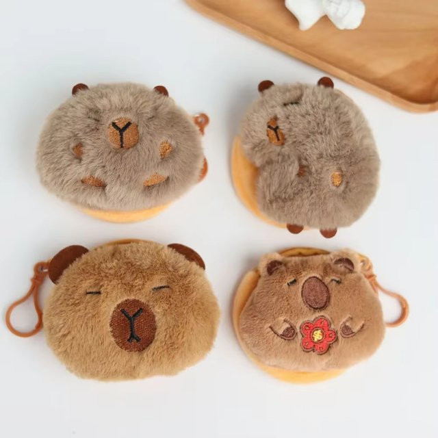 YiYuYiHua Schlüsselanhänger Capybara, Plüsch, Kawaii Anime - Bild 1