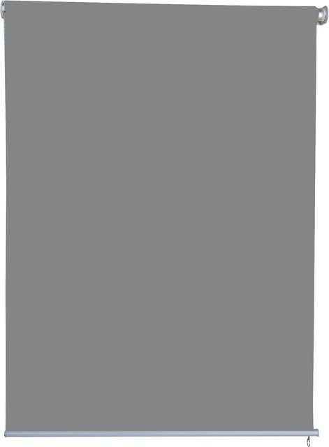 Jet-Line Sichtschutzrollo aus Polyester und Aluminium, grau, B: 160 cm, H: 230 cm - Bild 1