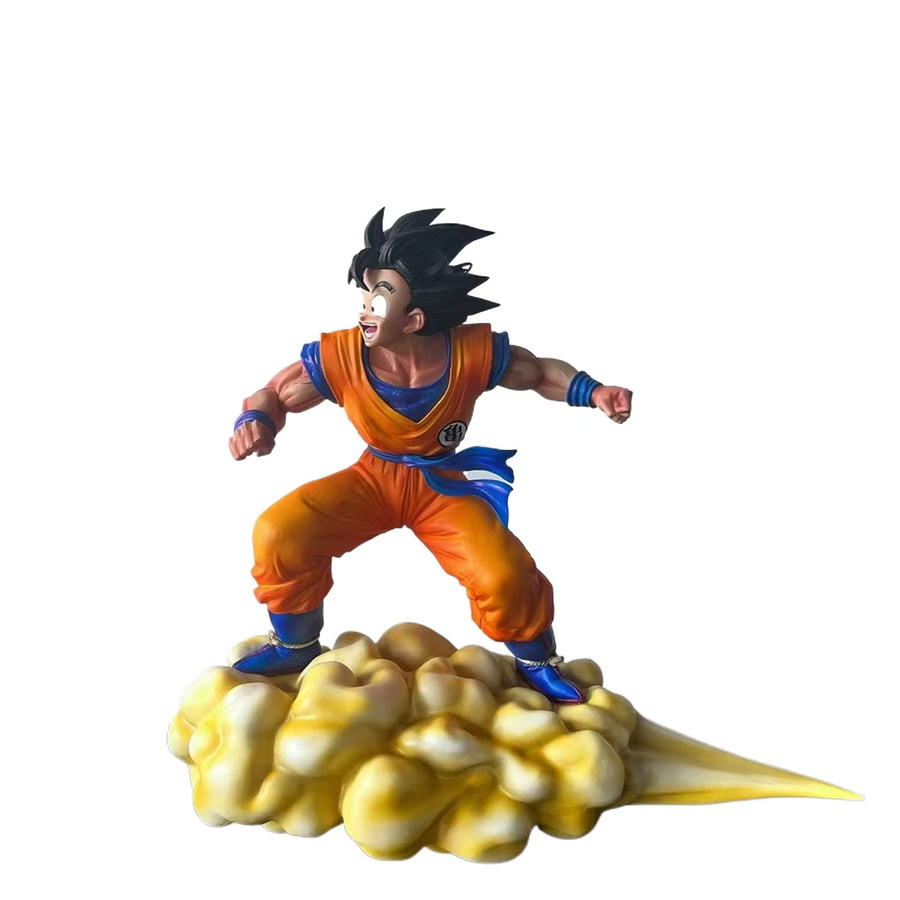 Bandai Anime-Figur Goku auf der Taumelwolke, Sammlerstatue für deine Desktop-Dekoration, Höhe: 31 cm - Bild 2