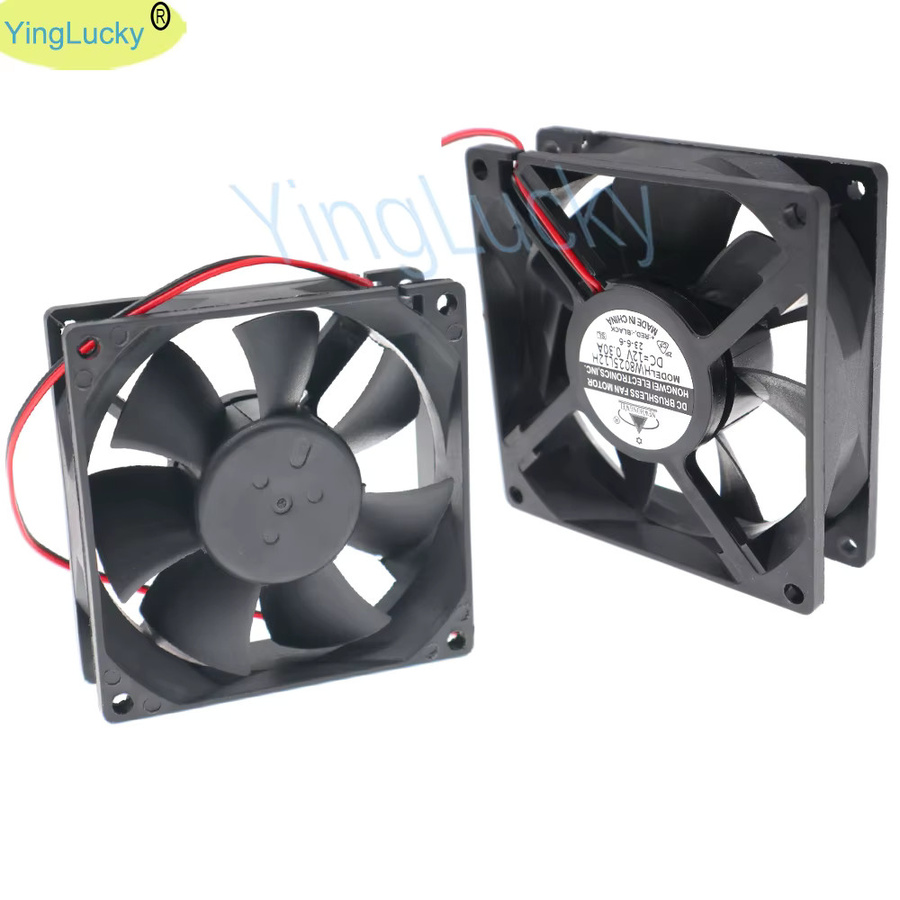 Seimistu DC 12V 80mm Lüfter mit Netzteil in Schwarz für Arcade-Spielautomaten und Münzverkaufsautomaten - Bild 4