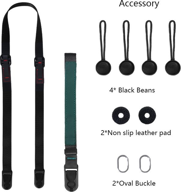 Universeller Schnellverschluss Kamera Gurt als Armband für Canon, Sony, Nikon und Fuji - Bild 1