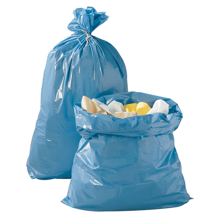 Müllsack Emil Deiss KG Blau, Volumen: 120 l, B/H: 110 x 70 cm - Bild 2