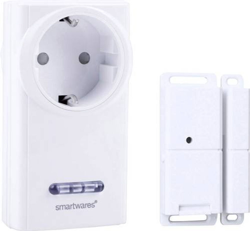 Smartwares SH5-SET-KHC SmartHome Basic Funk Steckdosen-Set und Funk-Abluftsteuerungs-Set in Weiß - Bild 2