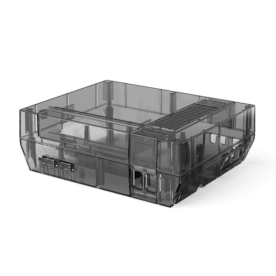 Ersatzschale für Nintendo NES Konsole in Transparent Purple als Schutzhülle für dein Retro Gaming Zubehör - Bild 4