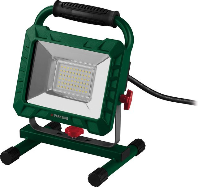 PARKSIDE LED-Arbeitsstrahler PASB 44 A1 mit Steckdose, 43,5 W, IP54, Außenbereich - Bild 1