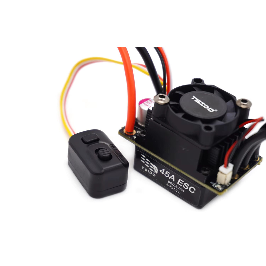 YSIDO Bürsenloser elektrischer Geschwindigkeitsregler, 1:16, 1:14, 1:12, 1:10 - Bild 3