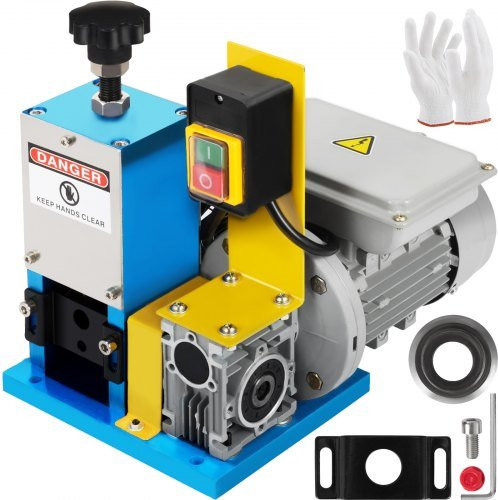 VEVOR Elektrische Abisoliermaschine HXSMS-025 für Kabel von 1,5 mm bis 25 mm, 180 W, aus Aluminiumlegierung, Multicolor - Bild 1