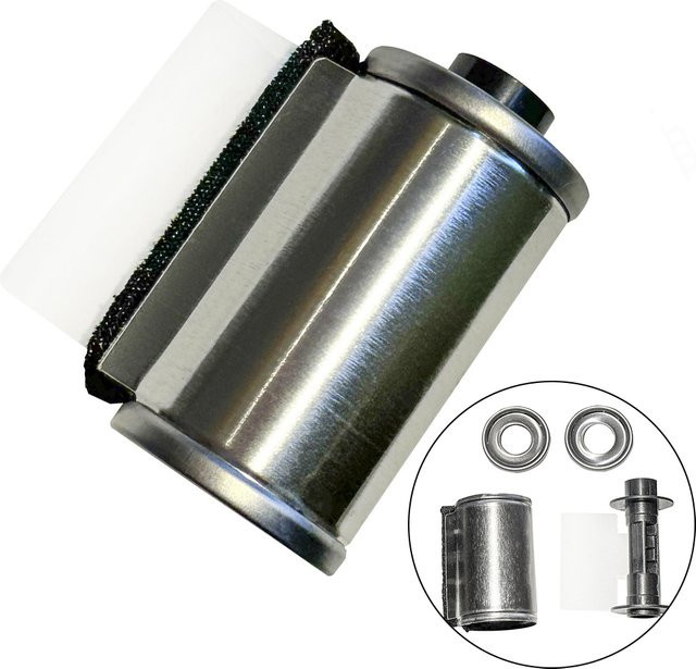 Metall-Leerfolienkassette 135 Eisenfolienkassette in Silber, 35 mm leere Filmkartusche für Großladung - Bild 1