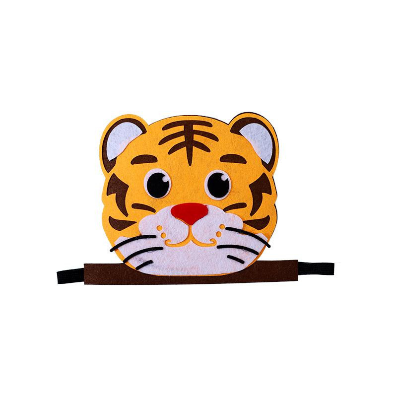 Allbestart Tiermasken Zoo Dschungel Papier helle gelbe - Bild 3
