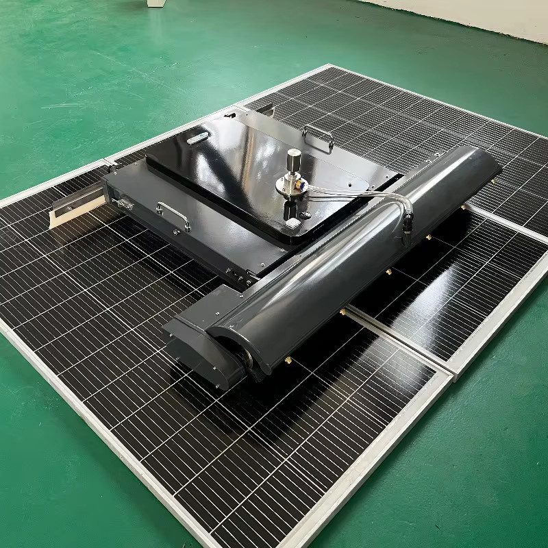 EXW Vollautomatischer Photovoltaik-Reinigungsroboter für Solarpanel-Reinigung, nass und trocken für große Kraftwerksprojekte - Bild 4