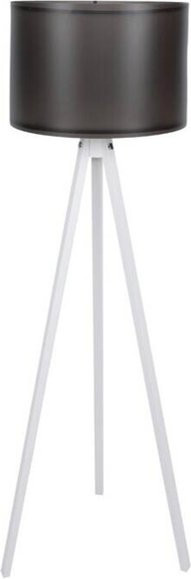 Opviq Stehlampe in Schwarz und Weiß mit E27 Fassung, B/T/H: 38 x 38 x 145 cm - Bild 1