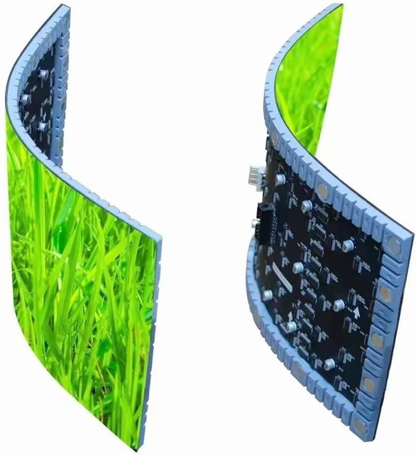 COREMAN P1.86 P1.8 Gebogenes Flexibles LED-Display-Modul für DIY-Formen und Videowände - Bild 1
