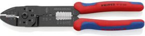 Knipex Crimpzange 97 22 240 SB in Schwarz mit Mehrkomponenten-Hüllen - Bild 1