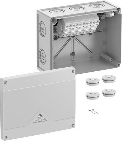 Spelsberg Abzweigkasten Grau IP66 IP67 IP69 L x B x H: 20,2 x 25,2 x 12,0 cm - Bild 1