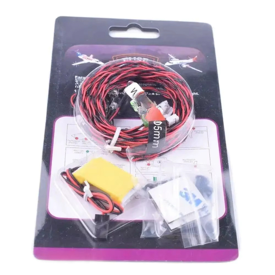 Hengfuntong-Elec RC LED-Beleuchtungs Set für Flugzeuge und Hubschrauber - Bild 5