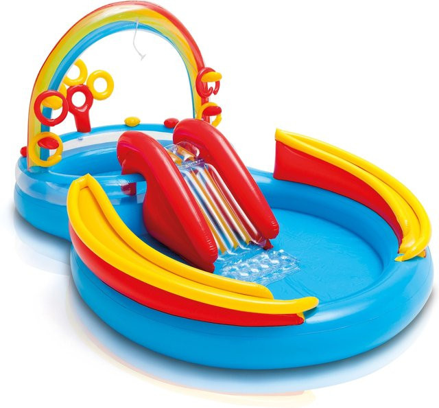 INTEX Playcenter Rainbow Ring Planschbecken für Kinder in Mehrfarbig - Bild 1