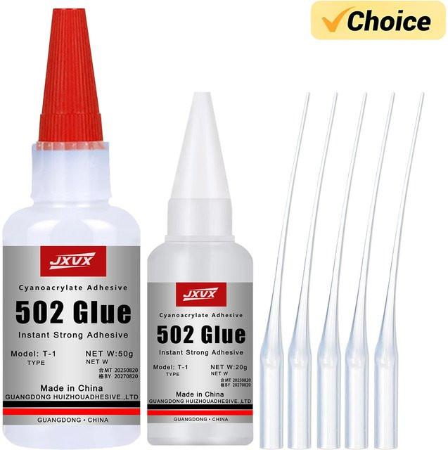Mighty Sekundenkleber 502 Universeller Mehrzweck-Sofortkleber für Harz, Keramik, Metall, Glas und Kunststoff, 50 g und 20 g - Bild 1