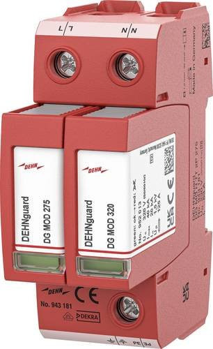DEHN 943181 Überspannungsableiter in Rot - Bild 1