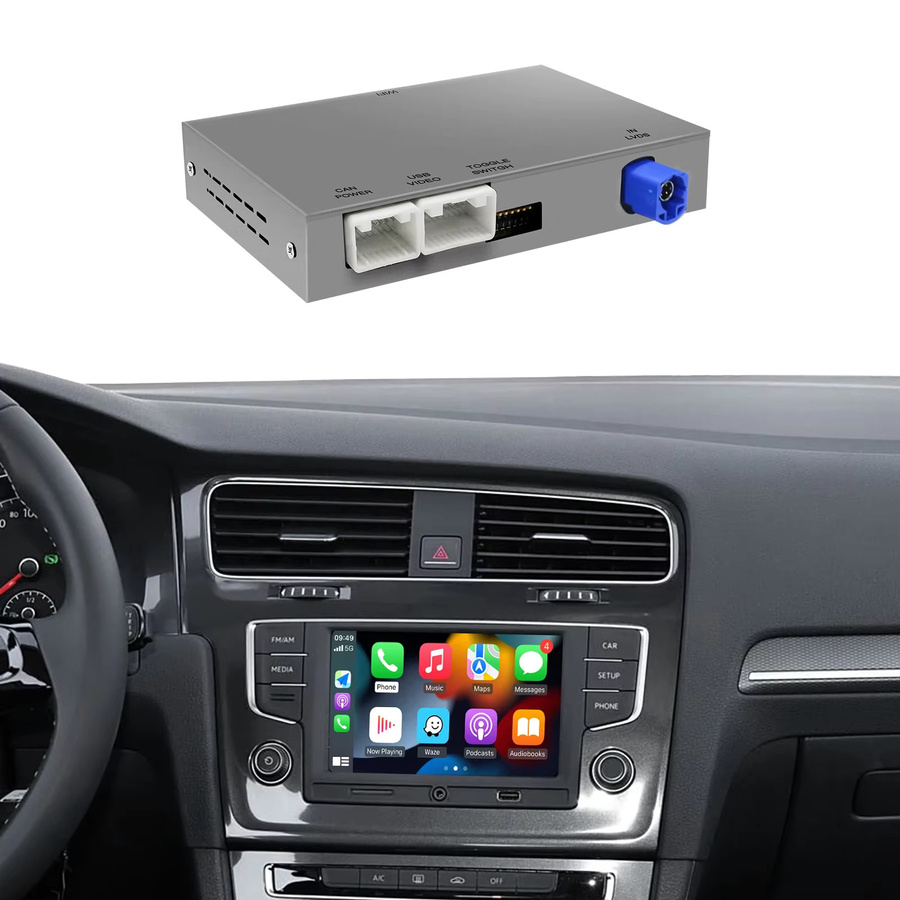 Kabelloses CarPlay und Android Auto mit Mirror Link für VW Volkswagen Skoda Octavia A5 Golf 7 Polo Passat B8 mit MIB MIB2 System - Bild 5