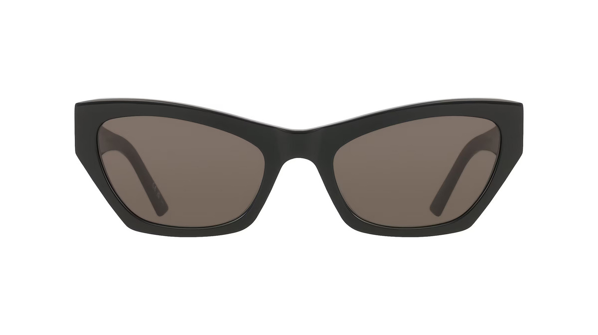 Balenciaga BB0447S Sonnenbrille Cat Eye, Vollrand, Acetat, schwarz, Damen - Bild 1