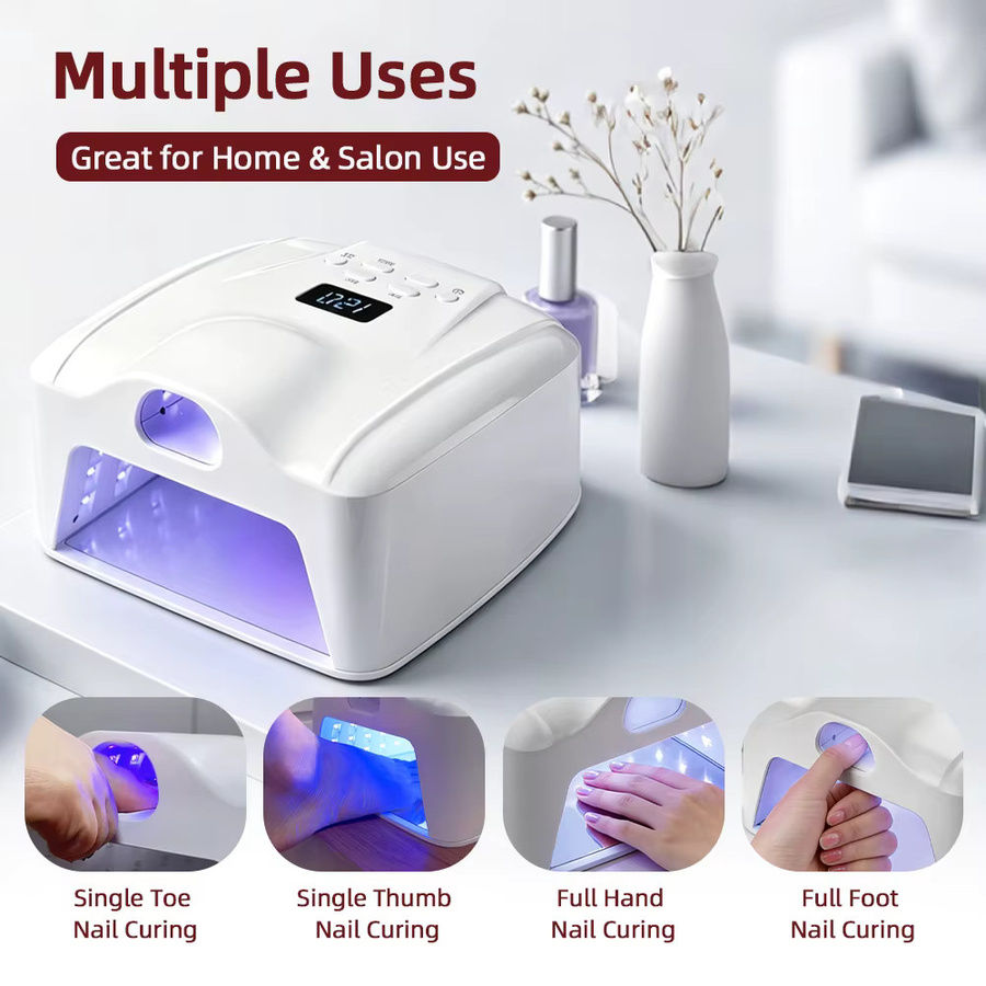 Comeuv LED-Nagellampe, Nageltrockner mit automatischem Sensor - Bild 2