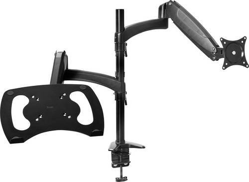 Trust MARA Monitor- und Laptoparm Halterung in Schwarz für Displays bis 81,3 cm (32 Zoll)