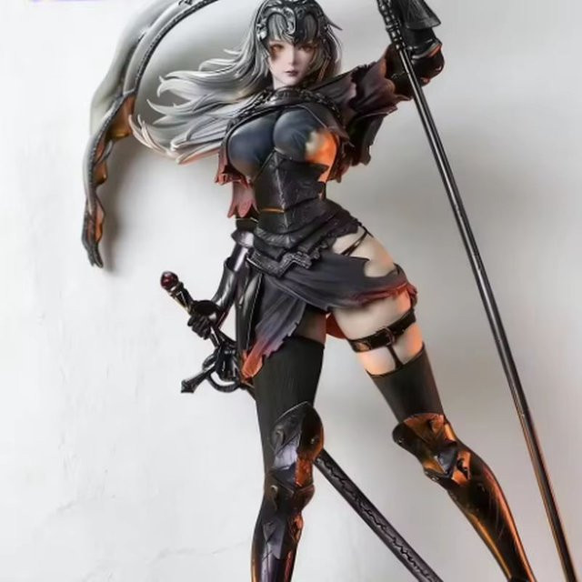 Bandai Fate/Grand Order Jeanne, Actionfigur, Schwarz, Kunststoff - Bild 1