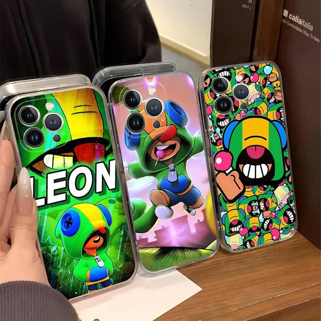 Spiel Leon Stars Transparente Handyhülle für iPhone 17 Air 16 Pro Max 15 14 13 12 11 Plus Stoßfeste Abdeckung in Multicolour - Bild 1