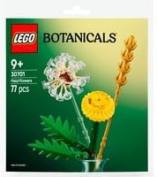 LEGO Botanicals Feldblumen Konstruktionsspielzeug mit Pusteblume, Weizen und Löwenzahn - Bild 1