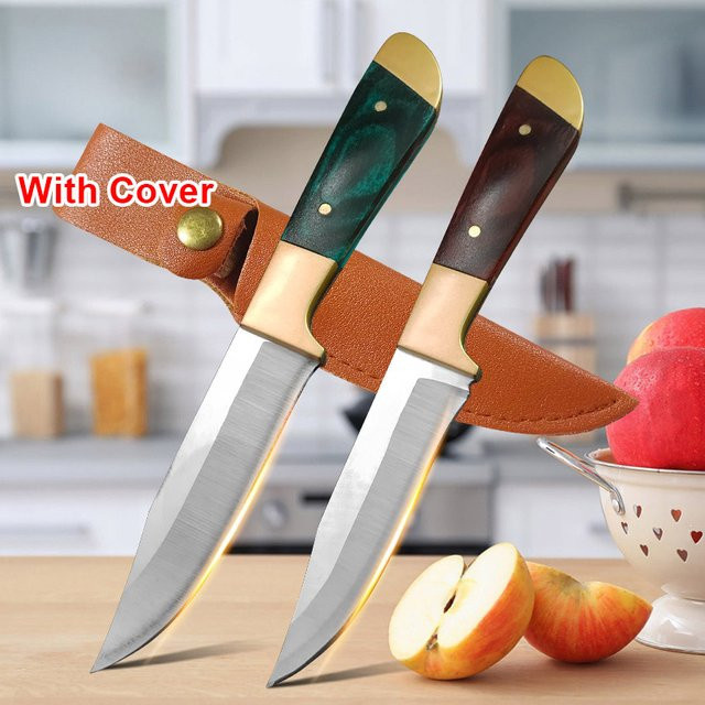 Multifunktionales Ausbeinmesser von GuanQi zum Schneiden von Fleisch, Gemüse und Obst mit Kunststoffgriff in Mehrfarbig - Bild 1