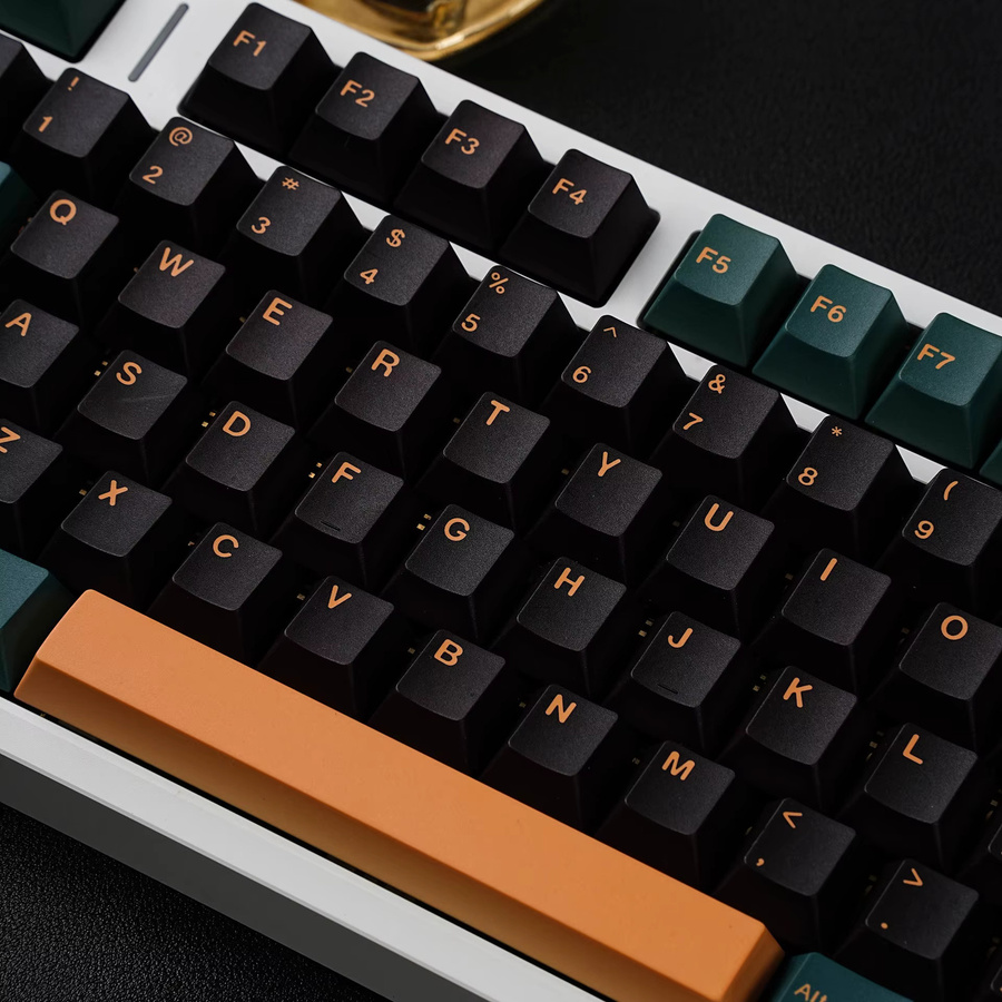 Readson Marrs Green Mechanical Keyboard Tastenkappen im Cherry Profile aus PBT, Mehrfarbig - Bild 2