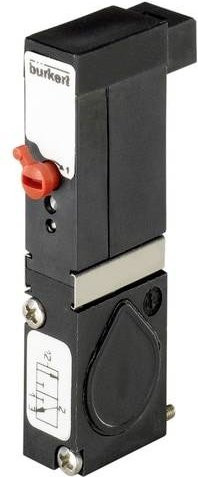 Bürkert Pneumatikventil 6510 290352 in Schwarz mit maximal 10 bar - Bild 1