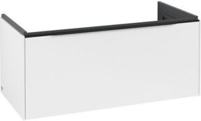 V&B Waschtischunterschrank Subway 3.0 in Weiß, B/T/H: 97,3 x 42,9 x 47,8 cm - Bild 1