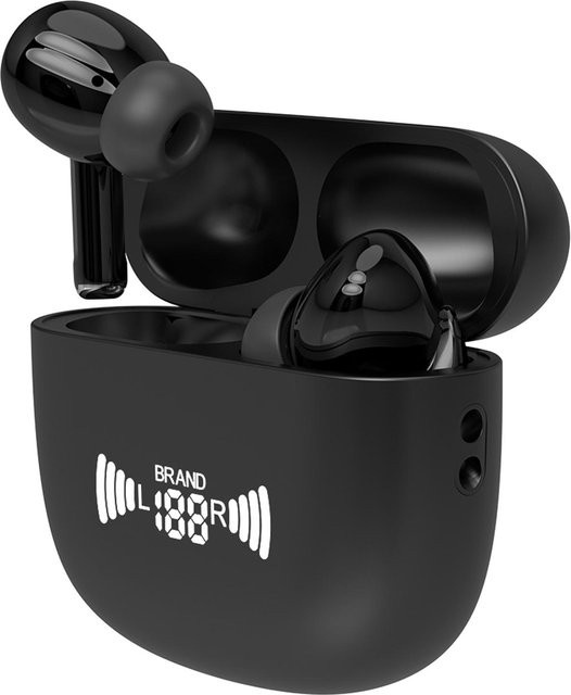 Andoer A8 In-Ear Bluetooth Ohrhörer mit Sprachübersetzer für über 100 Sprachen in Schwarz - Bild 1