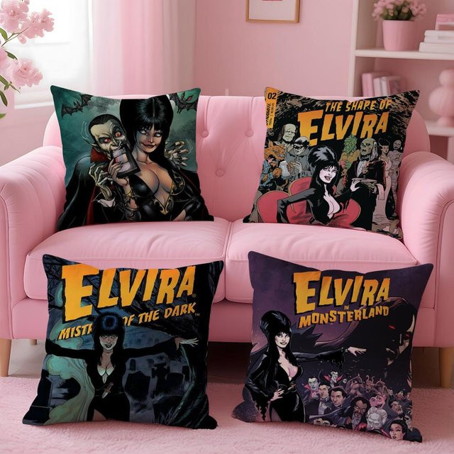 E-ElviraS Mistress Dark Kissenbezug, wendbar, Multicolour, 30 x 30 cm - Bild 1
