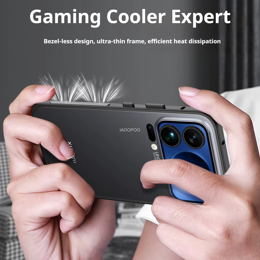 Modische Aluminium-Metallrahmen Schutzhülle für Xiaomi 17T Pro, 17 Pro Max, 17, 15 Ultra und 15 Pro Ultra in Grün, dünn und leicht - Bild 2