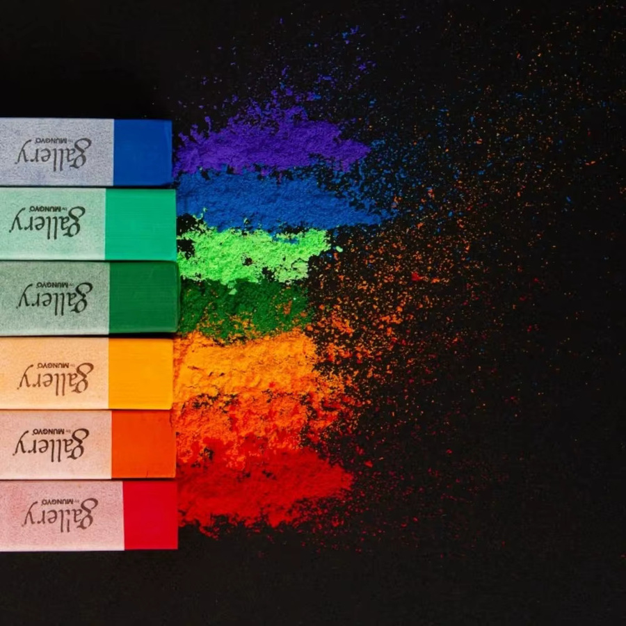 Mungyo Gallery Weiche Pastellkreide-Stifte in Multicolor für professionelle Kunst und Malerei, 12 Farben - Bild 5