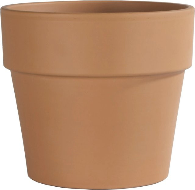 Pflanztopf Calima aus Keramik in Antik Brown, Durchmesser: 28 cm, Höhe: 23,5 cm - Bild 1