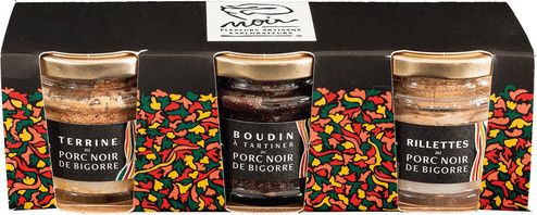 Porc Noir de Bigorre Vorspeisen-Trio 3 x 90 g - Bild 1