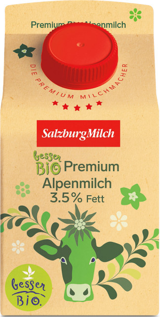 Salzburg Milch Vollmilch 3,5% 0,5 l - Bild 1