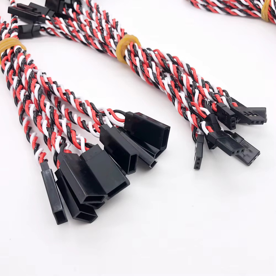 YSIDO RC Servo Verlängerungskabel Set aus 10 Stück für Hubschrauber, Flugzeuge und Drohnen, JR Anschluss, verschiedene Längen: 100mm, 150mm, 200mm, 300mm und 500mm - Bild 4